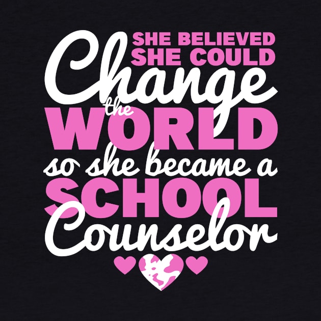 School Counselor Funny by TheBestHumorApparel